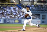 Shohei Ohtani in action against the Cincinnati Reds. (Credits: Getty)